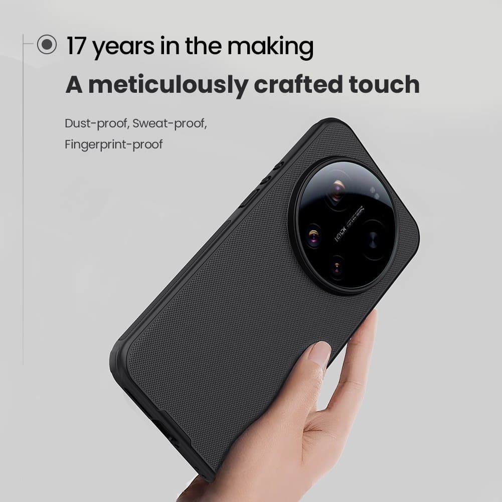 Zadní kryt Nillkin Super Frosted PRO Magnetic pro Xiaomi 17 Ultra černý - náhled 4