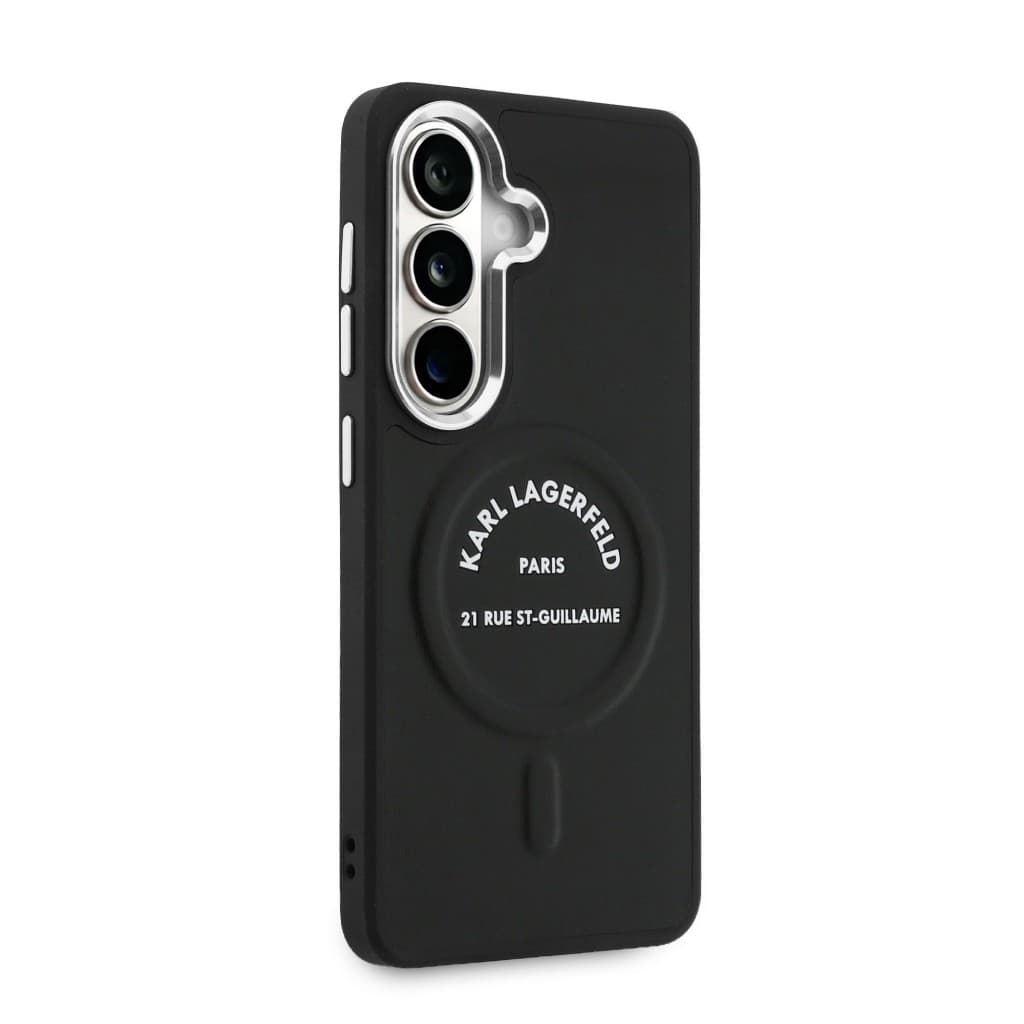 Zadní kryt Karl Lagerfeld PU RSG Logo Magnetic pro Samsung Galaxy S26 černý - náhled 4