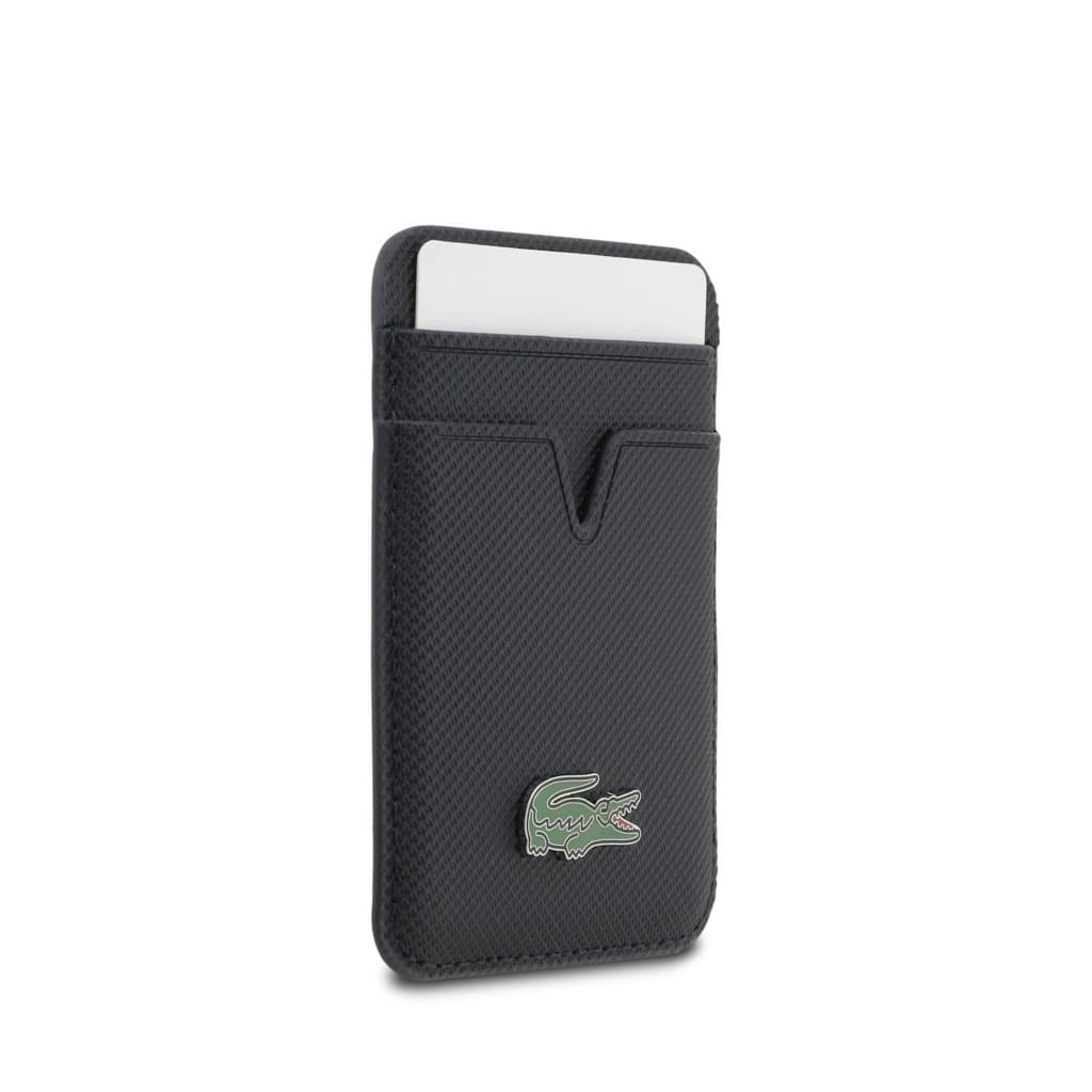 Peněženka Lacoste PU Iconic Petit Pique MagSafe tmavě modrá - náhled 4