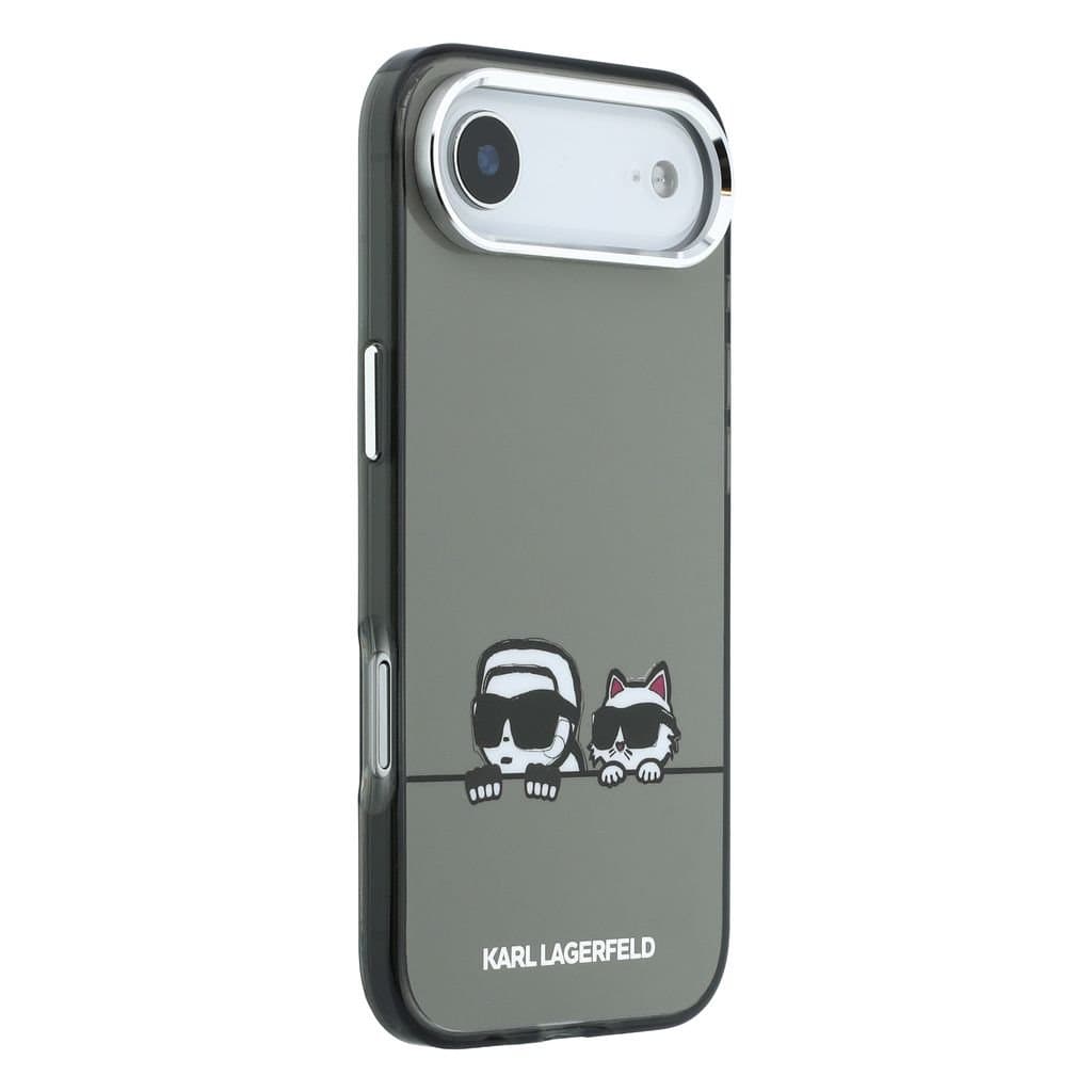Zadní kryt Karl Lagerfeld IML K&amp;CH Heads Logo MagSafe pro iPhone Air černý - náhled 4