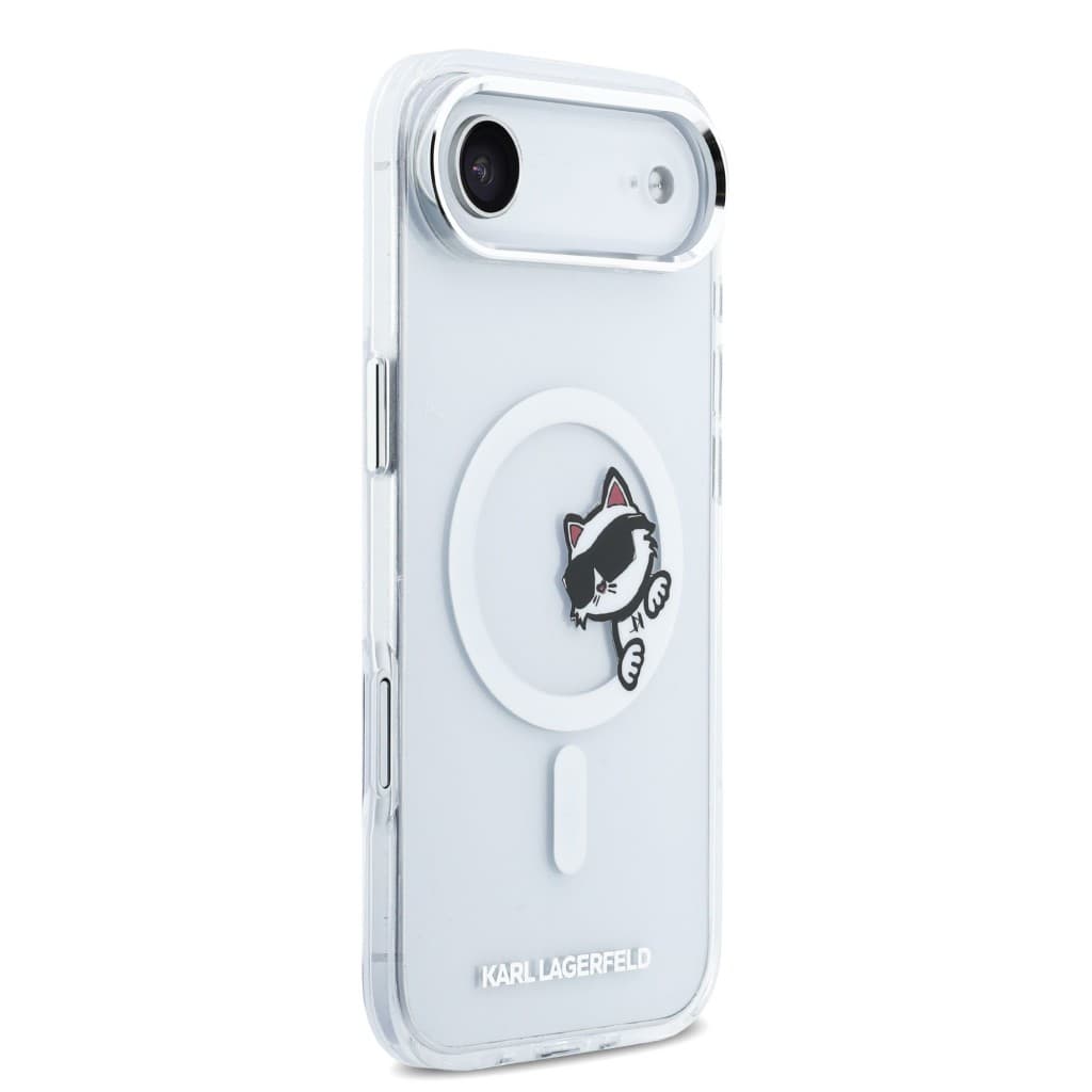 Zadní kryt Karl Lagerfeld IML Choupette Peekaboo MagSafe pro iPhone Air průhledný - náhled 4