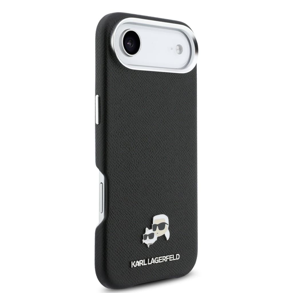 Zadní kryt Karl Lagerfeld PU Karl and Choupette Heads Pins MagSafe pro iPhone Air černý - náhled 4