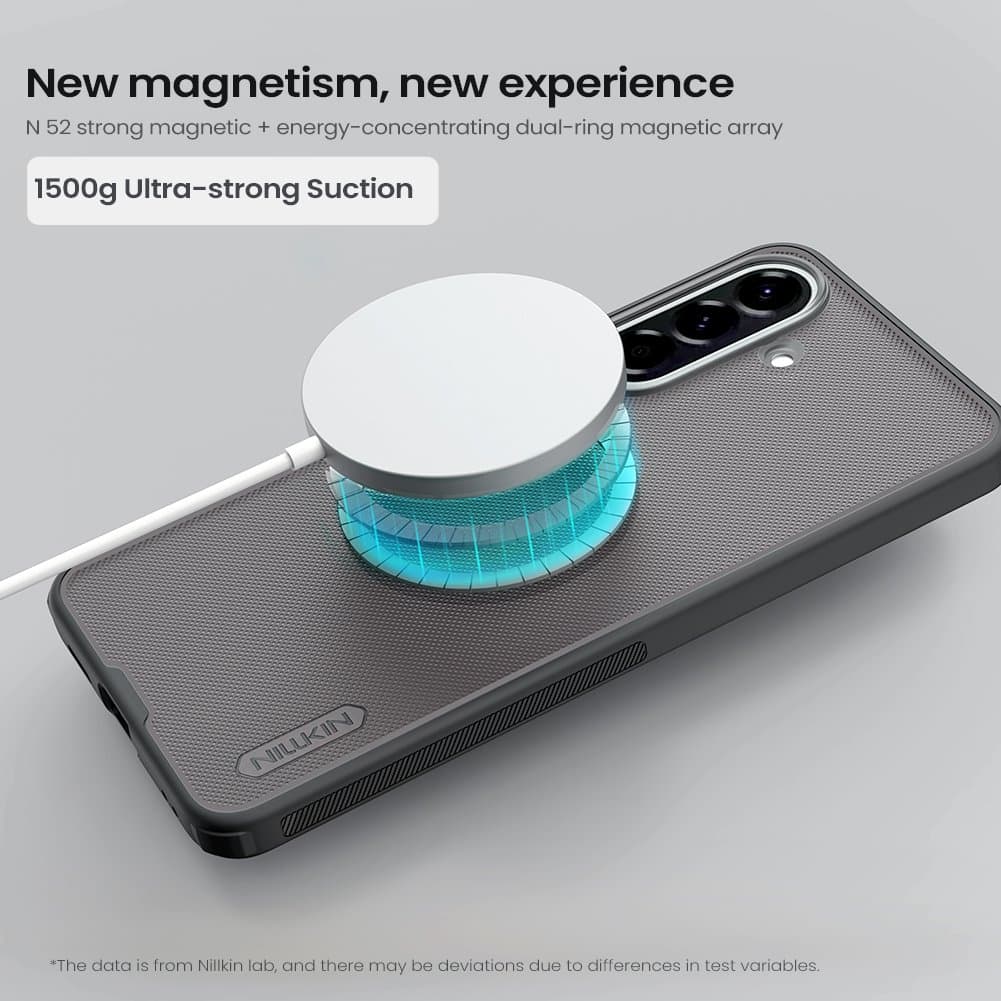 Kryt zadní magnetický Nillkin Super Frosted PRO pro Samsung Galaxy A57 průhledně černý - náhled 4