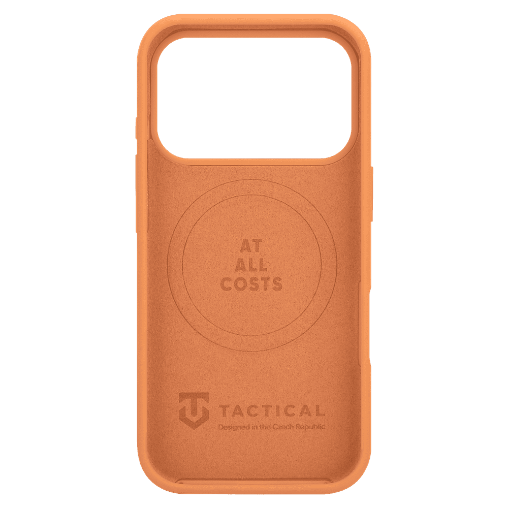 Kryt Tactical MagForce Velvet Smoothie pro Apple iPhone 17 Pro oranžový - náhled 4