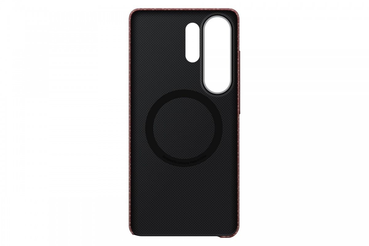 Kryt magnetický Samsung Carbon (EF-KS948SRE) pro Galaxy S26 Ultra korálově červený - náhled 4