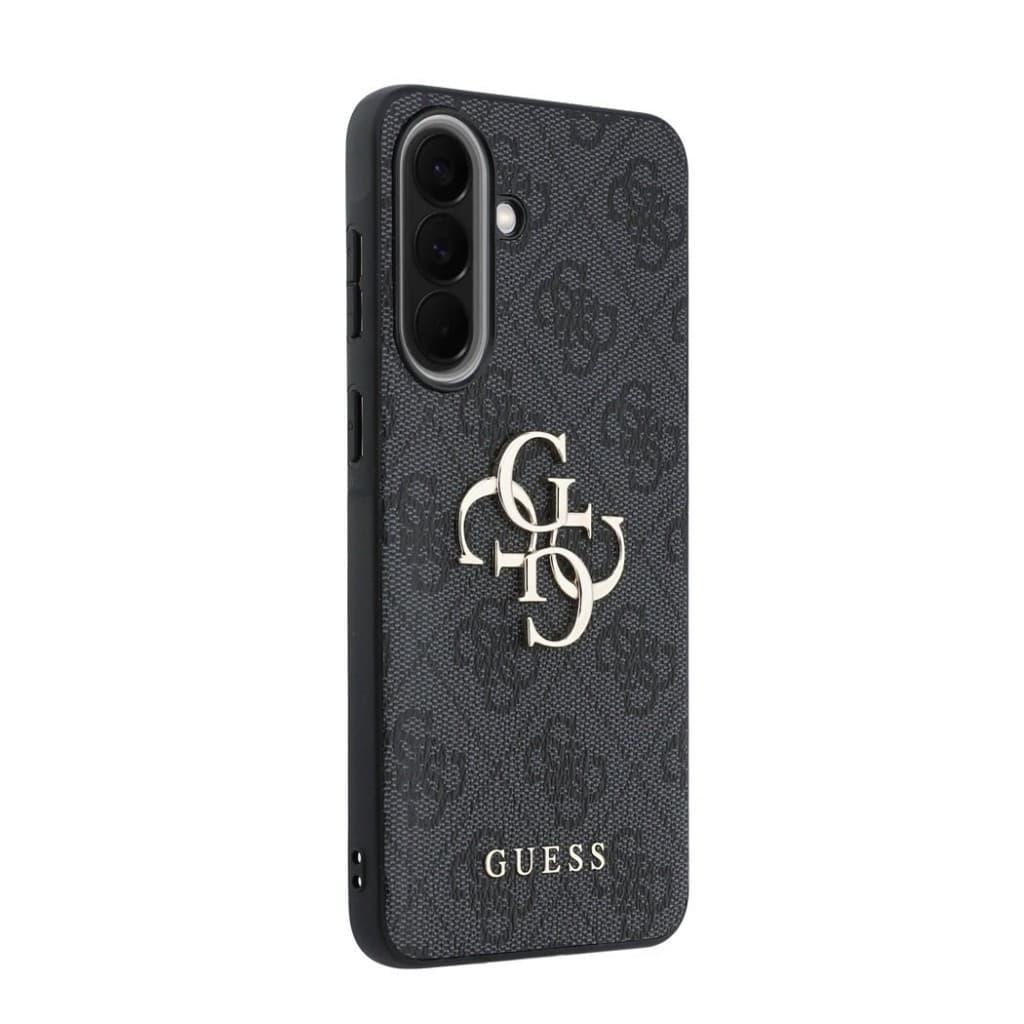 Kryt Guess PU 4G Metal Logo pro Samsung Galaxy A57 šedý - náhled 4