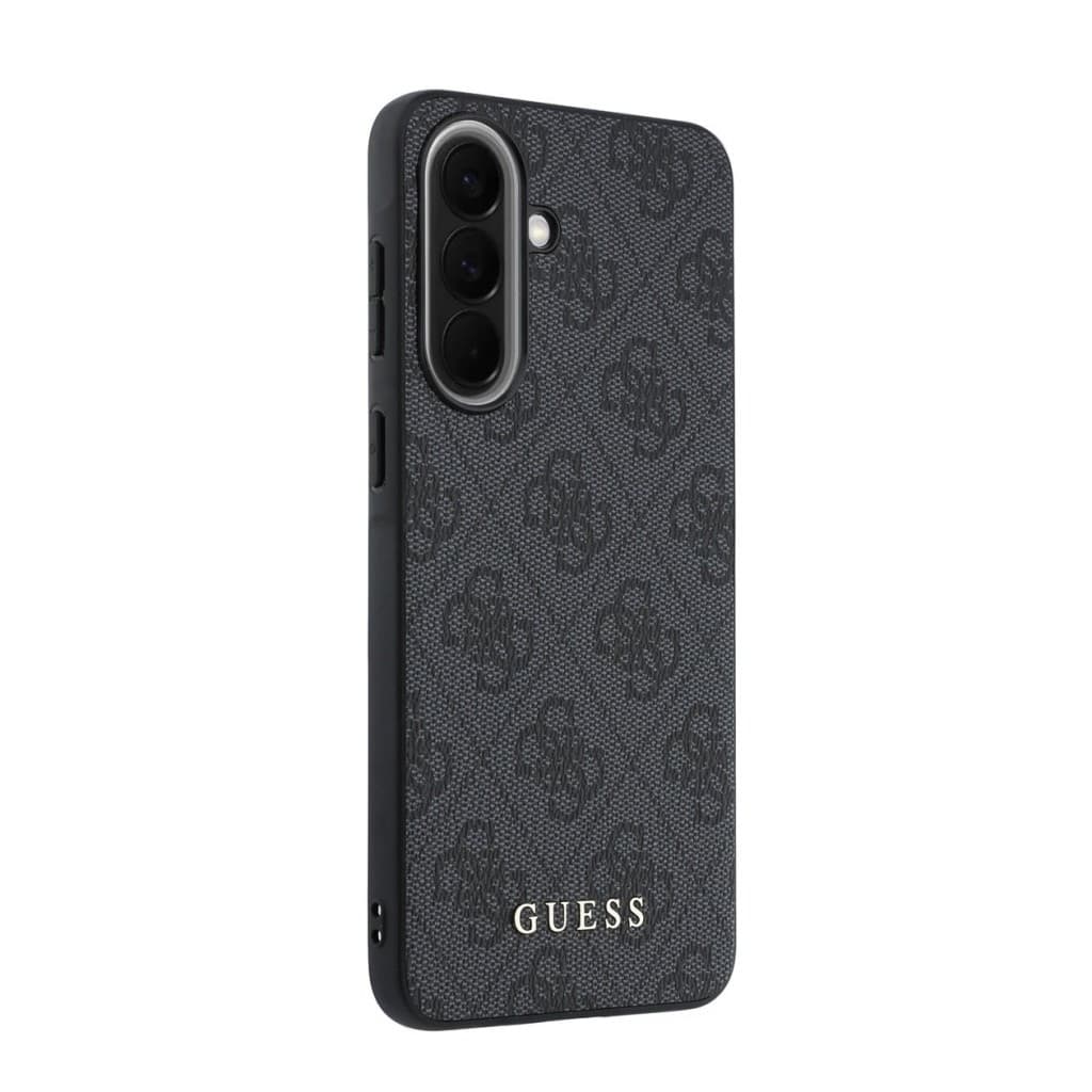 Kryt Guess PU 4G Metal Classic Logo pro Samsung Galaxy A57 šedý - náhled 4