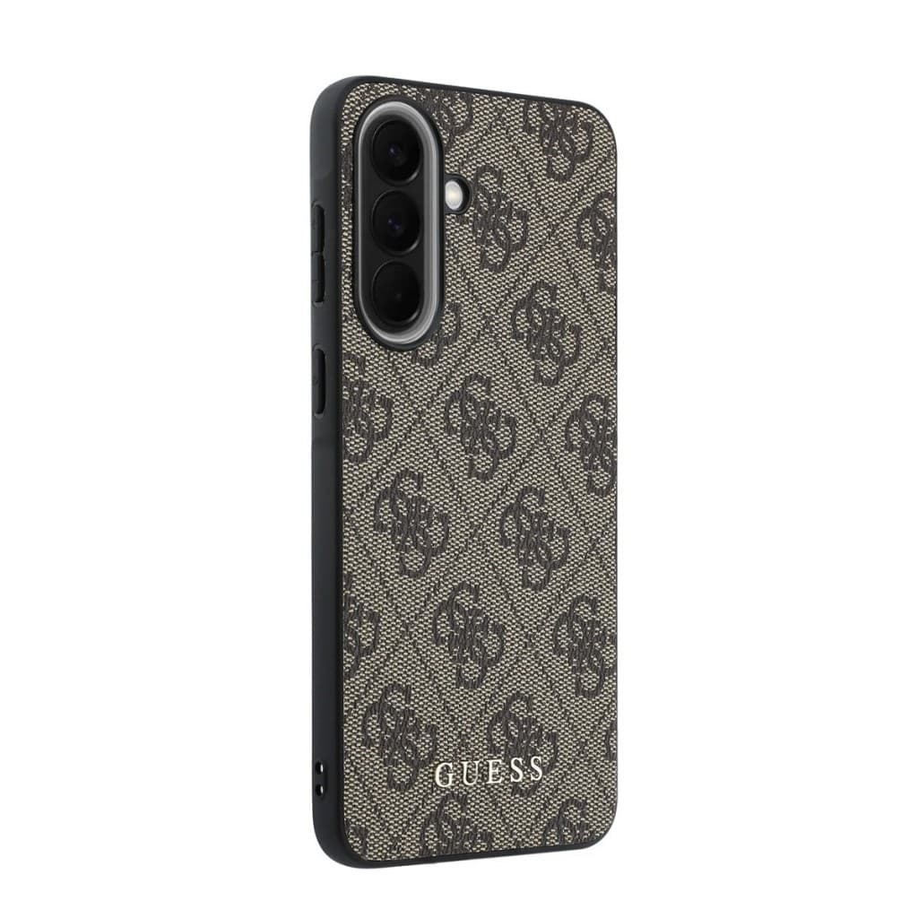 Kryt Guess 4G Charm pro Samsung Galaxy A57 hnědý - náhled 4