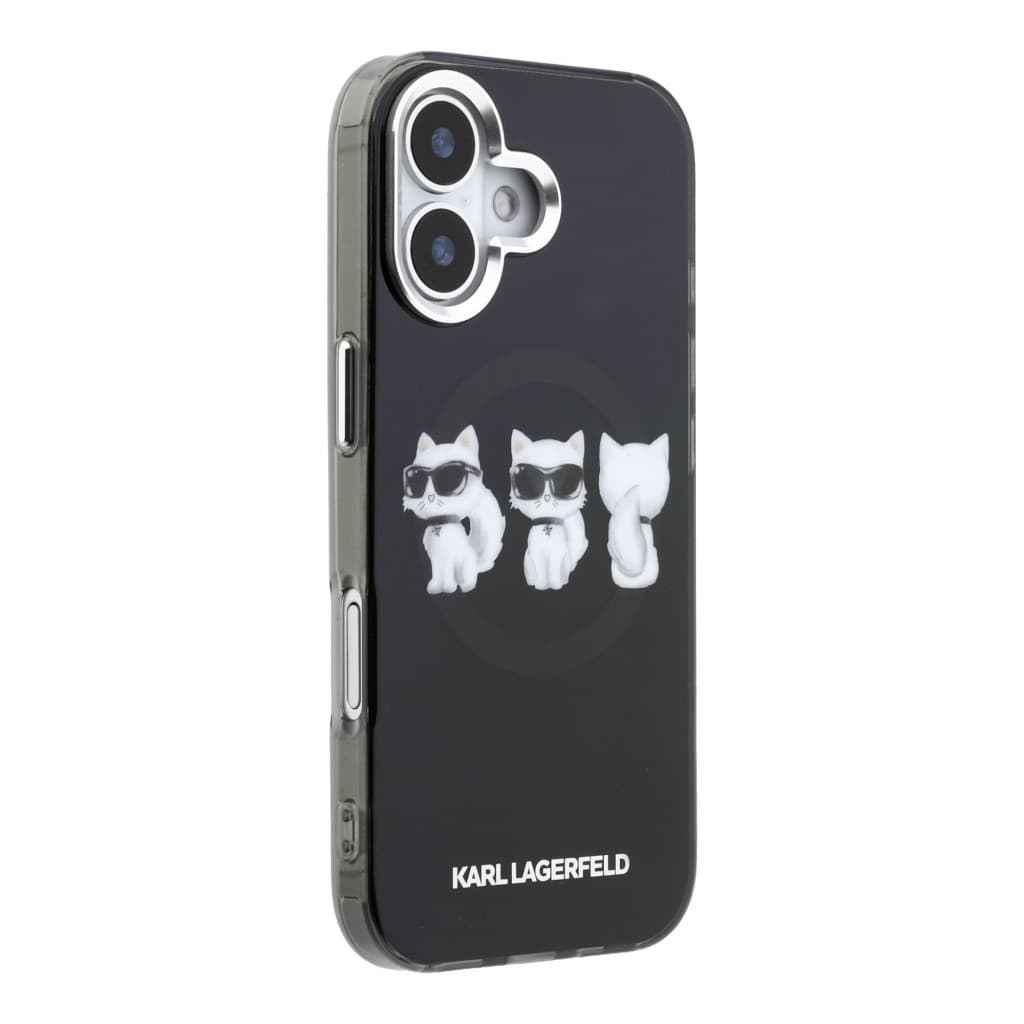 Zadní kryt Karl Lagerfeld IML Choupette Trio Watercolor MagSafe pro iPhone 17 - náhled 4