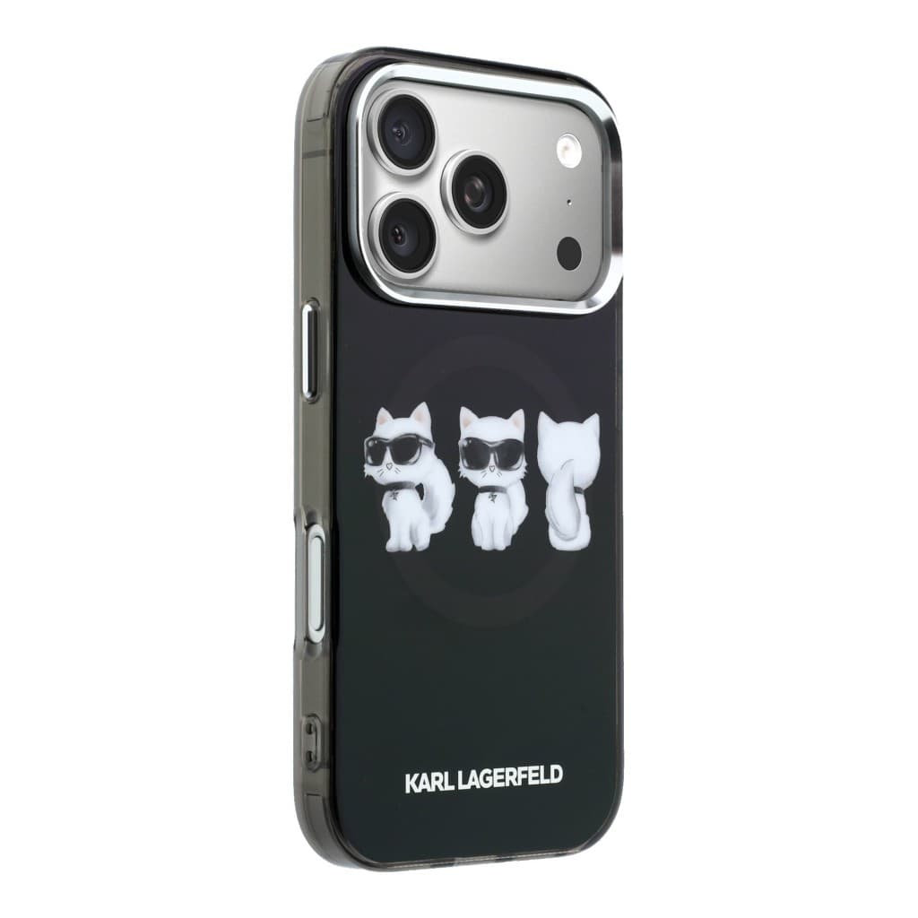 Zadní kryt Karl Lagerfeld IML Choupette Trio Watercolor MagSafe pro iPhone 17 Pro Max - náhled 4
