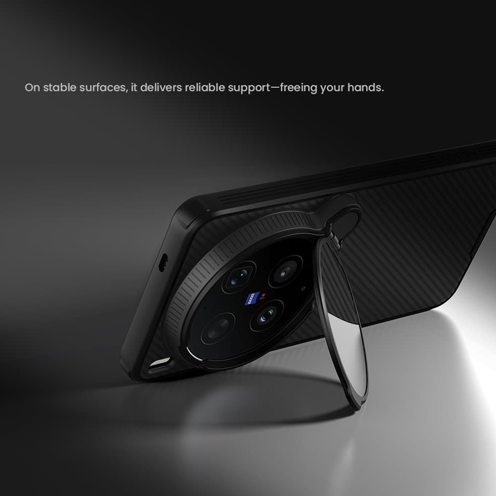 Zadní kryt Nillkin CamShield Prop Magnetic pro Vivo X300 Ultra černý - náhled 4