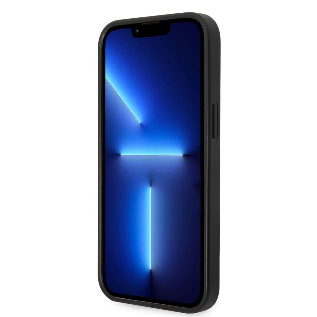 Karl Lagerfeld PU Saffiano Karl Head Zadní Kryt pro iPhone 14 Plus Black - náhled 4