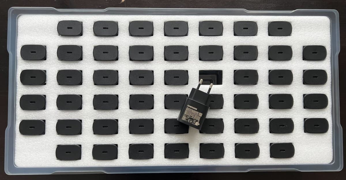 EP-TA800EBE Samsung USB-C Cestovní nabíječka Black (OOB Bulk) - náhled 3
