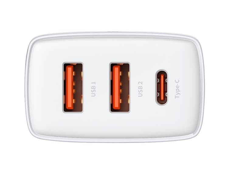 Baseus CCXJ-E02 Compact Quick Nabíječka USB-C 30W White - náhled 4