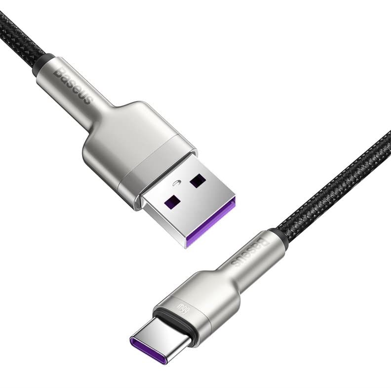 Baseus CAKF000001 Cafule Datový Kabel USB-USB-C 66W 0,25m Black - náhled 4