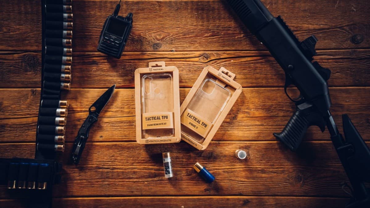 Tactical TPU Plyo Kryt pro Apple iPhone 12 Mini Transparent - náhled 4