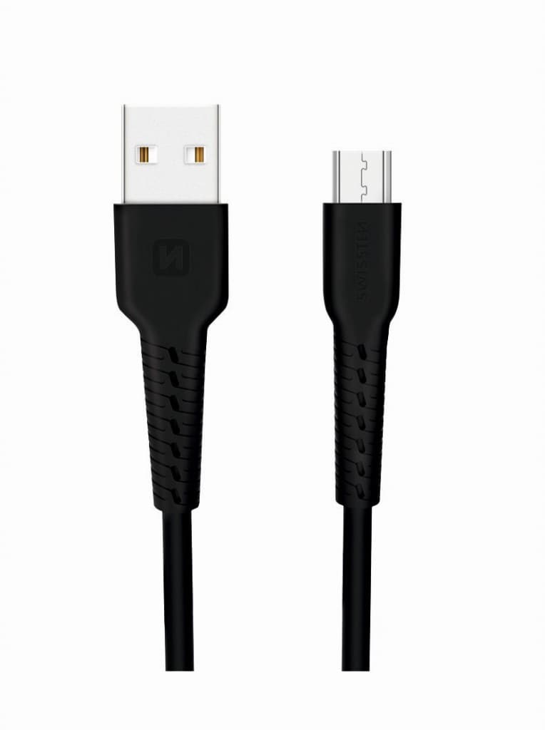 Datový kabel swissten usb / micro usb 1,0 m černý - náhled 4