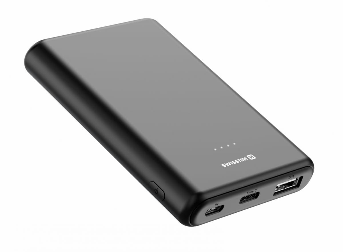 Swissten power line power bank 5000 mah 10w black - náhled 4