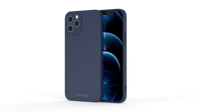 Pouzdro swissten soft joy huawei p40 lite tmavě modré - náhled 4