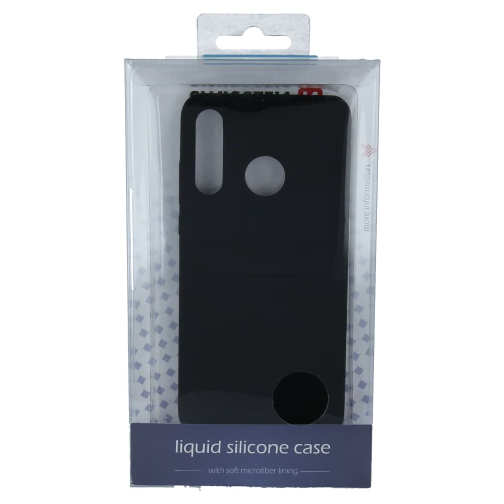 Silikonové pouzdro swissten liquid huawei p40 lite černé - náhled 4