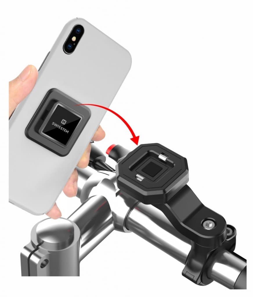 Držák na kolo Swissten easy lock černý - náhled 4