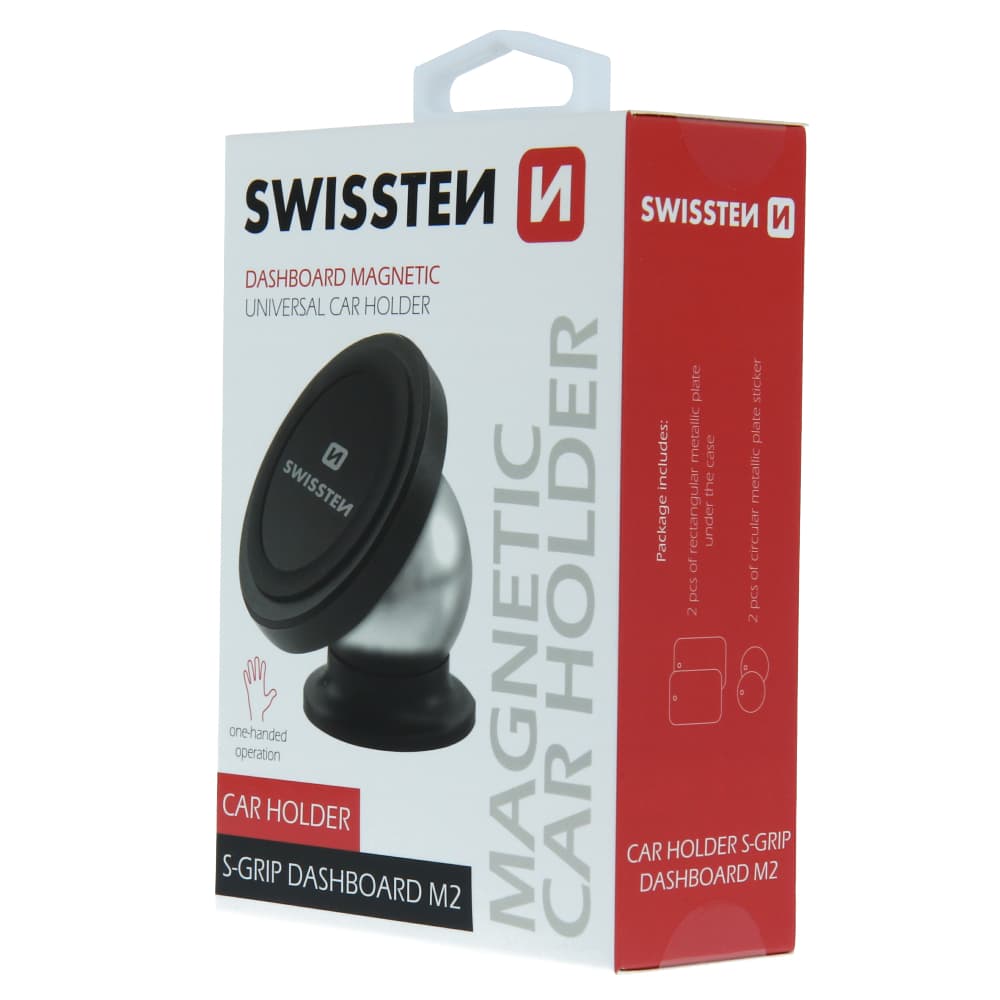 Magnetický držák do auta swissten s-grip dashboard m2 - náhled 4