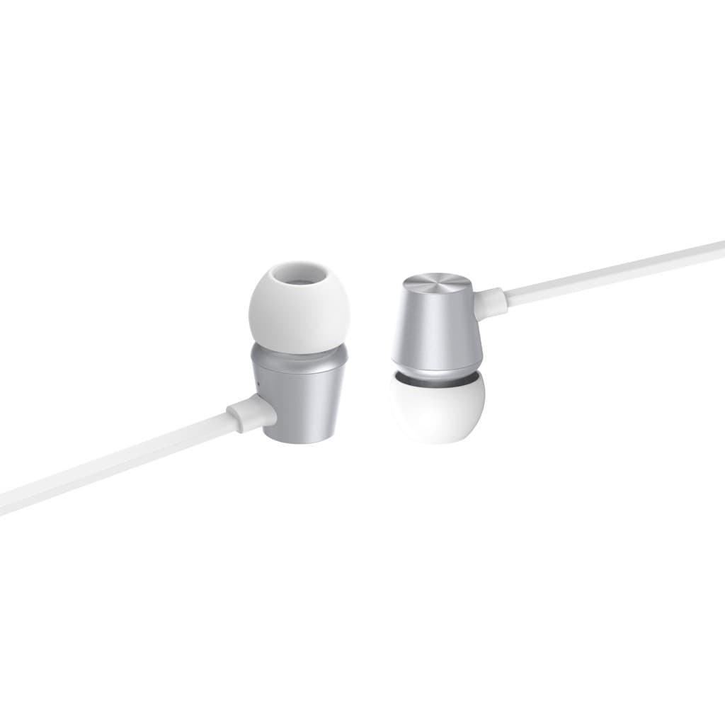 Sluchátka swissten earbuds dynamic ys500 stříbrno/bílá - náhled 4