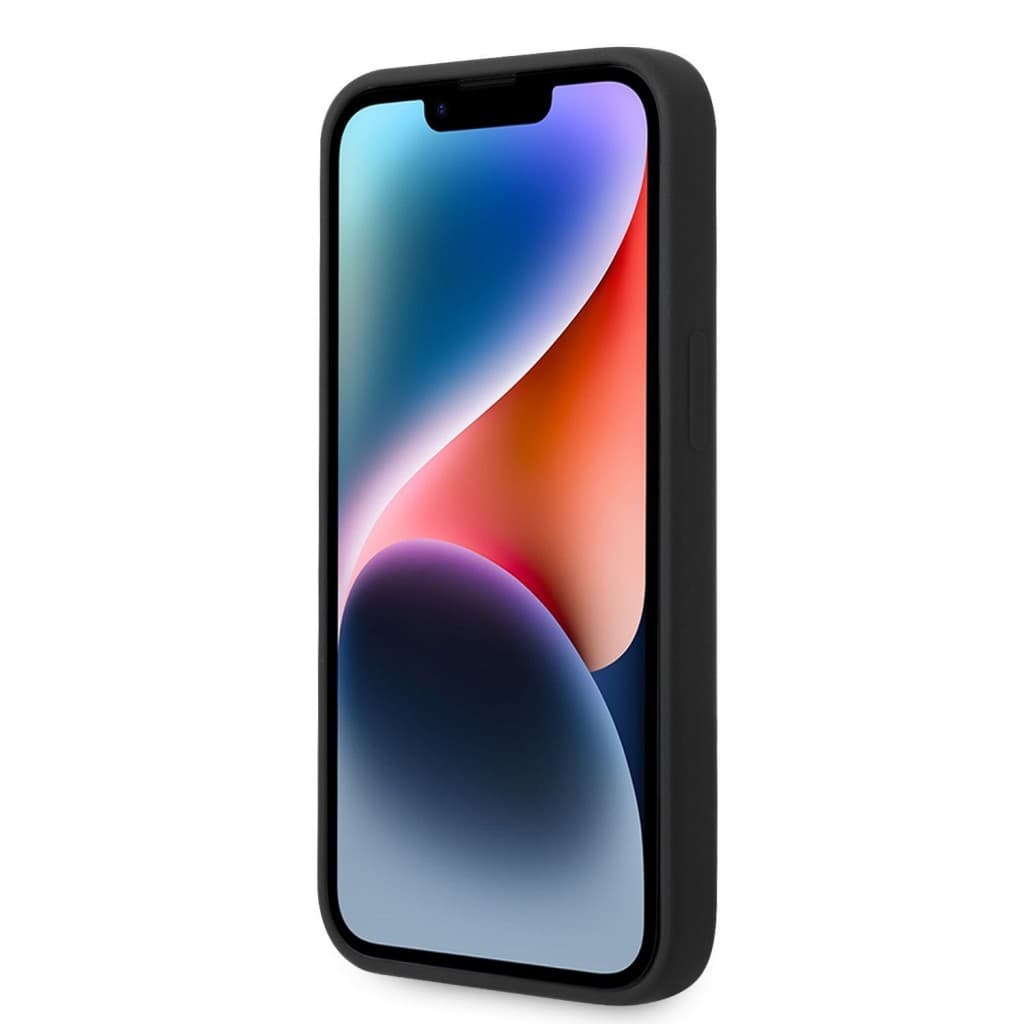 Karl Lagerfeld Liquid Silicone Choupette Zadní Kryt pro iPhone 14 Plus Black - náhled 4
