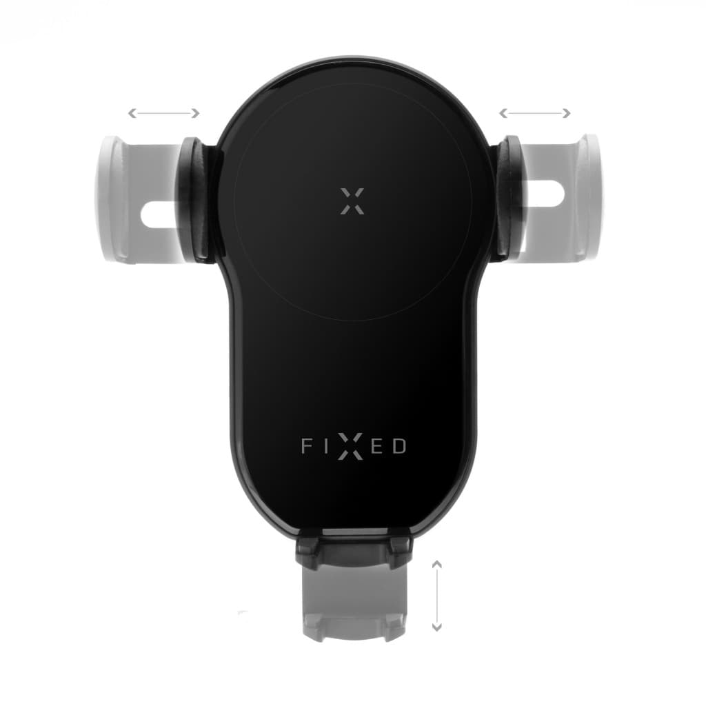 Automatický držák do auta s rychlým bezdrátovým nabíjením FIXED Matic, 15W, černý - náhled 4