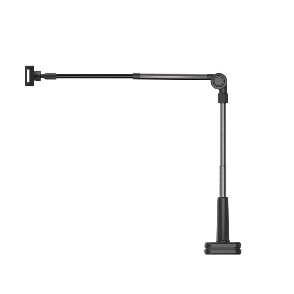 Univerzální držák na tablet/telefon pro upevnění na stůl FIXED Relax s otočným a nastavitelným ramenem, černý - náhled 4