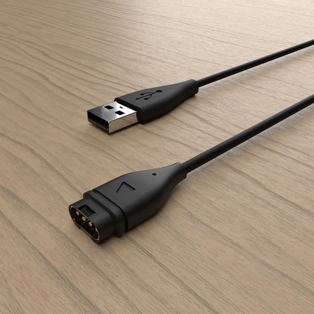 Nabíjecí USB kabel FIXED pro smartwatch Garmin, černý - náhled 4