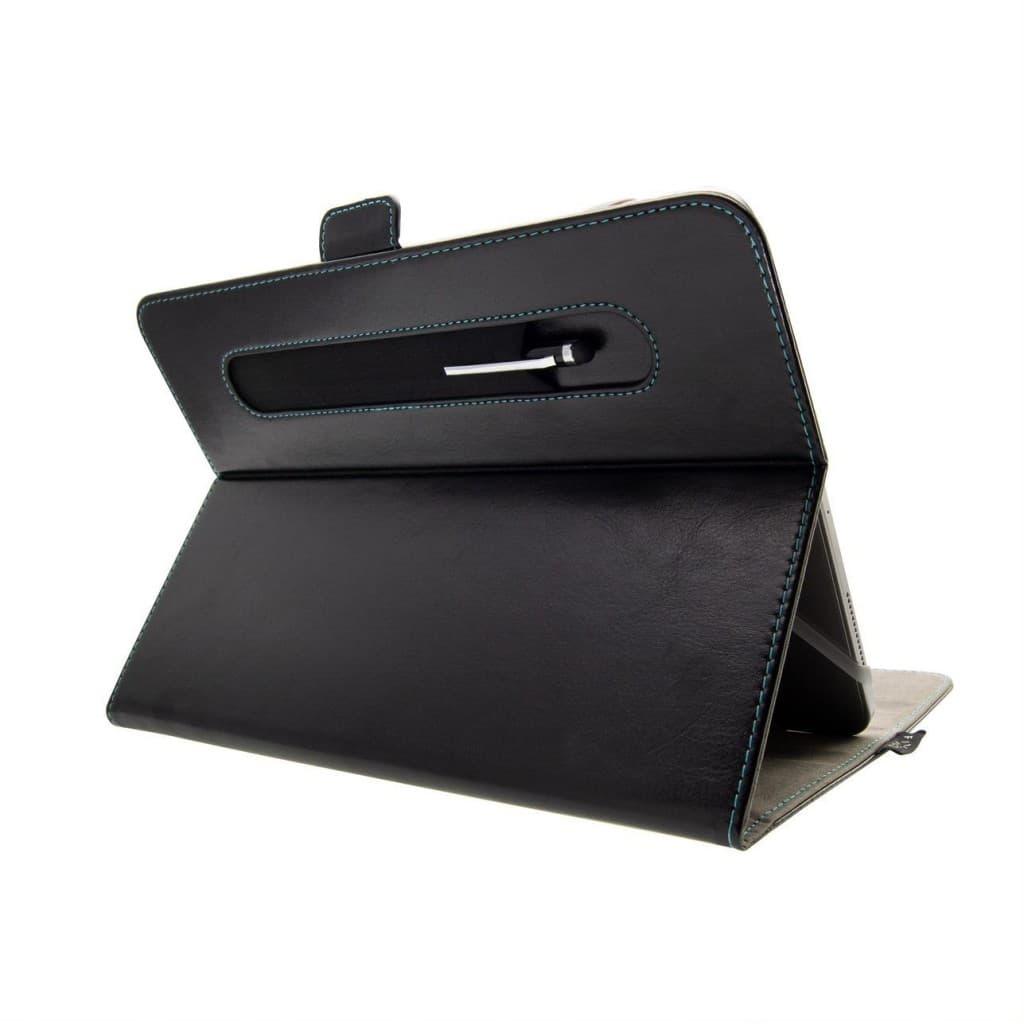 Pouzdro pro 10,1" tablety FIXED Novel se stojánkem a kapsou pro stylus, PU kůže, černé - náhled 4