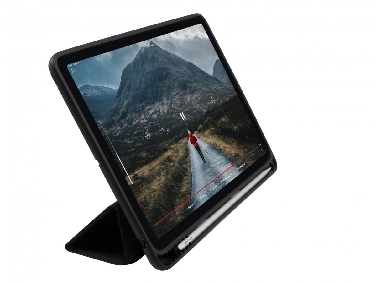 Pouzdro FIXED Padcover+ pro Apple iPad 10,2"(2019/2020/2021) se stoj. a pouzdrem pro Pencil, podpora Sleep and Wake, čer - náhled 4
