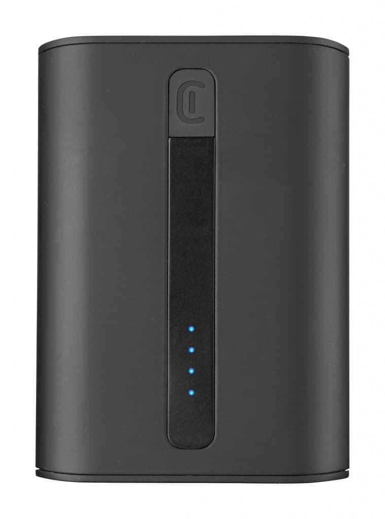 Powerbanka Cellularline Thunder 10 000 mAh, černá - náhled 4