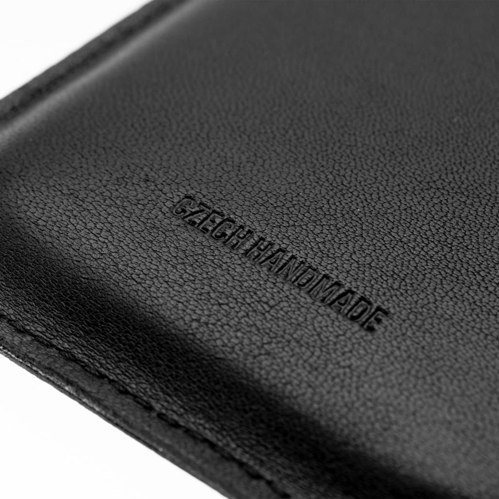 Tenké pouzdro FIXED Slim vyrobené z pravé kůže pro Apple iPhone 11 Pro/XS/X, černé - náhled 4