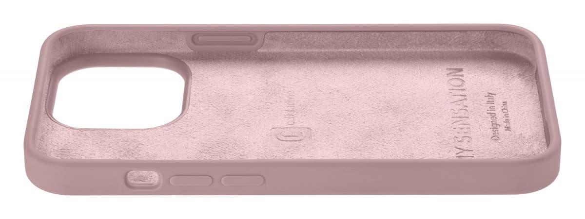 Ochranný silikonový kryt Cellularline Sensation pro Apple iPhone 14 PRO, růžový - náhled 4