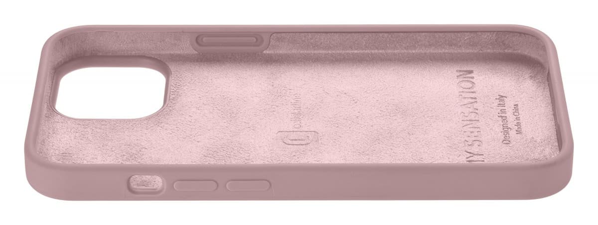 Ochranný silikonový kryt Cellularline Sensation pro Apple iPhone 14 Plus, růžový - náhled 4