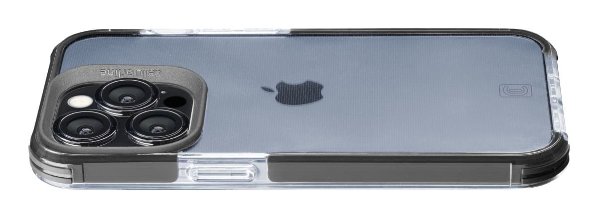 Ultra ochranné pouzdro Cellularline Tetra Force Shock-Twist pro Apple iPhone 14 PRO, 2 stupně ochrany, transparentní - náhled 4