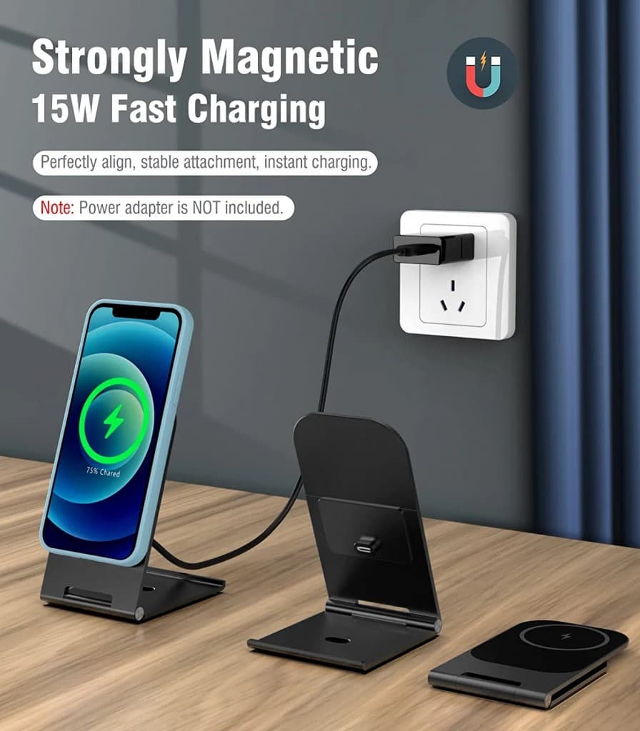 Swissten wireless nabíječka ultra thin (magsafe compatible) - náhled 4