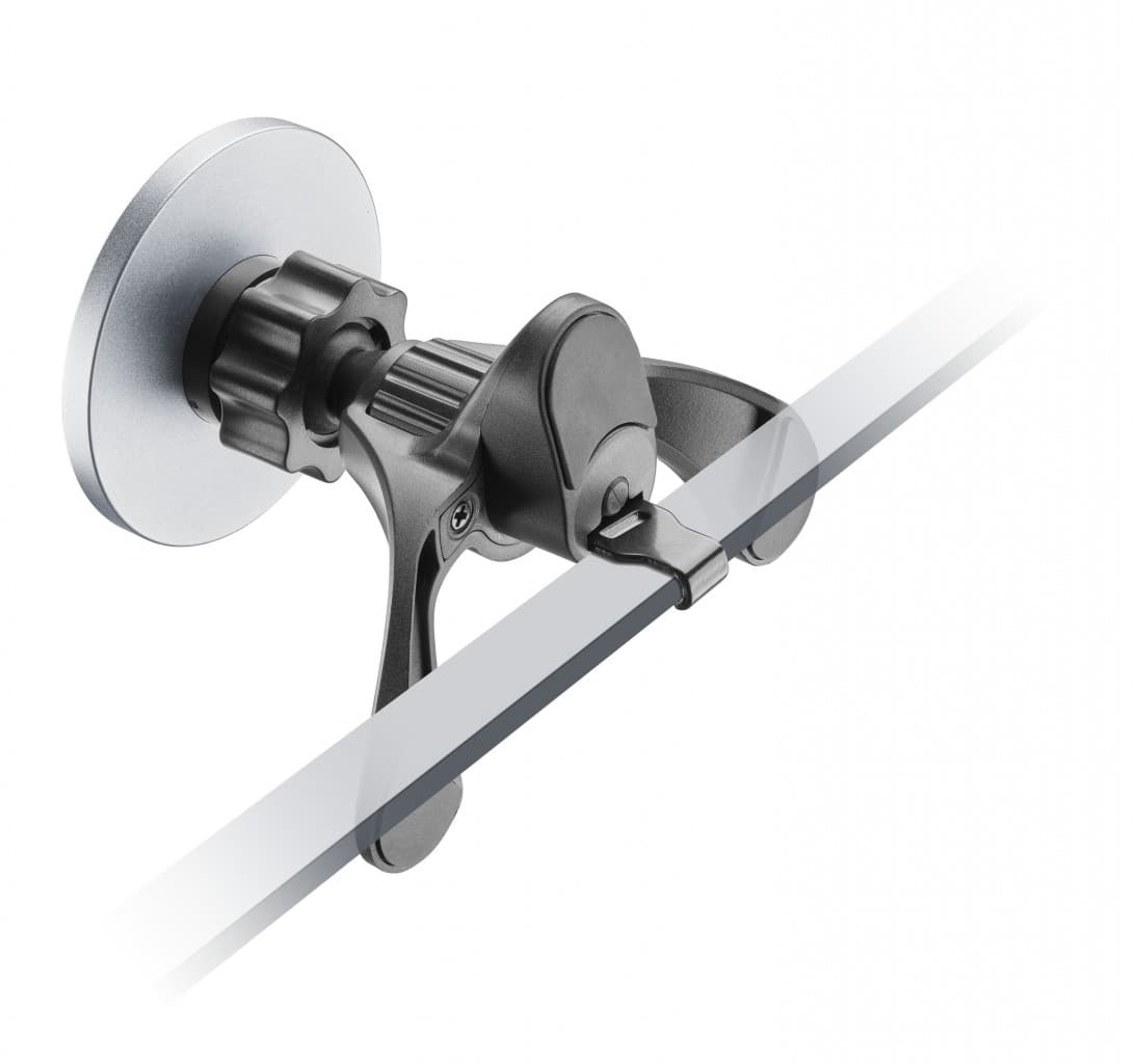 Magnetický držák Cellularline Touch Mag Air Vents s uchycením do mřížky ventilace a podporou MagSafe, černý - náhled 4