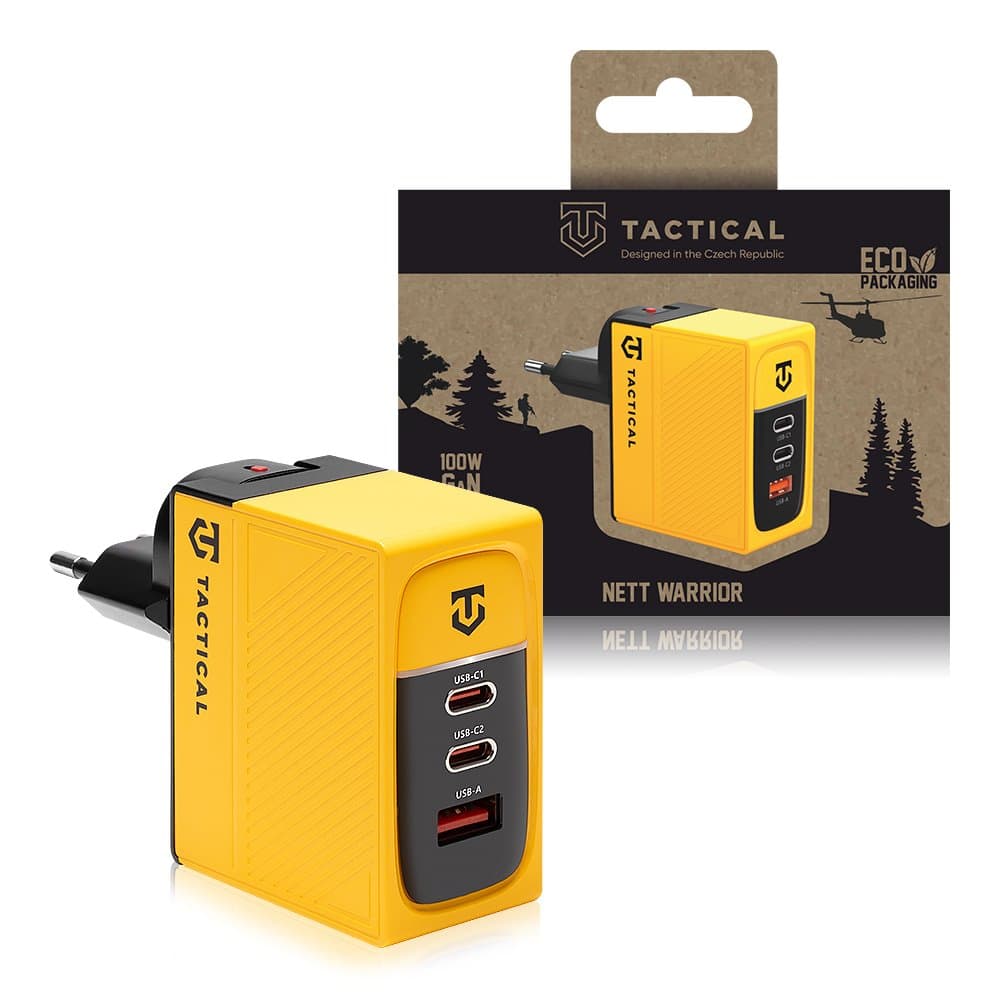 Tactical Nett Warrior GaN 100W Yellow - náhled 4