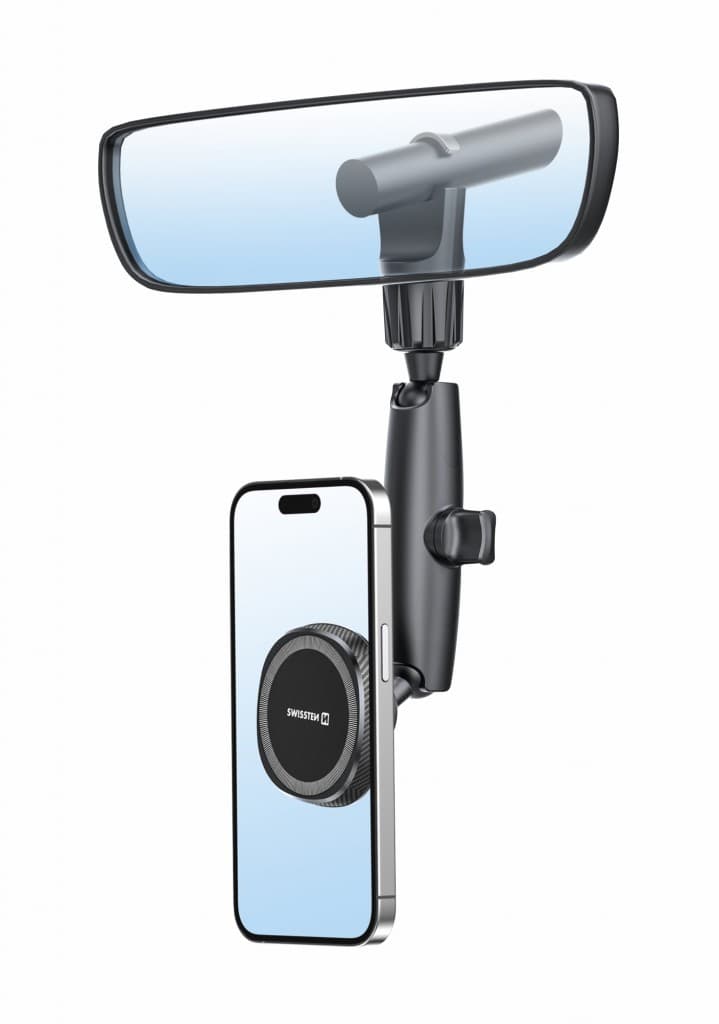 Magnetický držák do auta Swissten Mirror - náhled 4