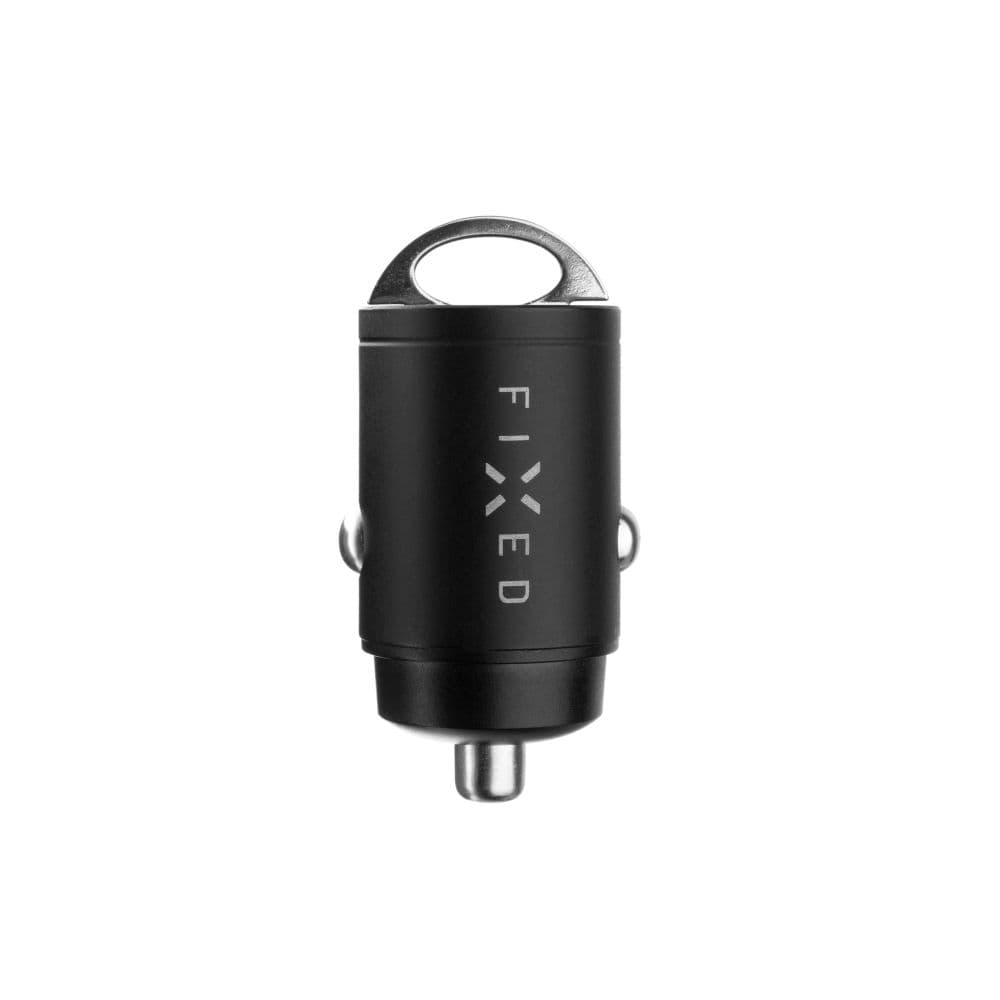 Set autonabíječky FIXED s 2xUSB-C výstupem a USB-C/Lightning kabelu, podpora PD, 1,2 metr, MFI, 30W, černý - náhled 4