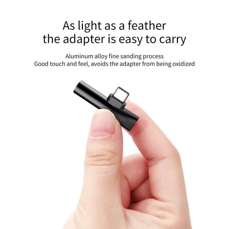 Adaptér Baseus CATL41-01 USB-C - 3.5mm Jack černý - náhled 4
