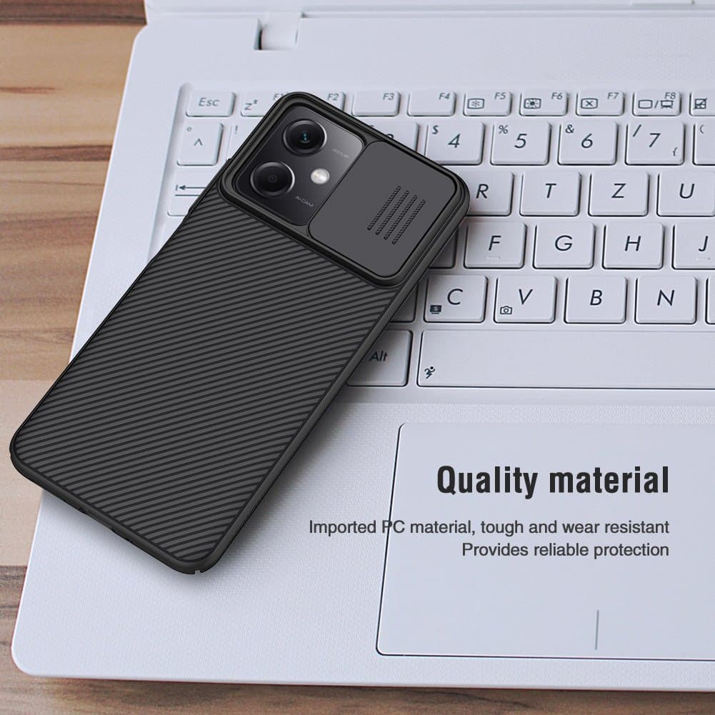 Zadní kryt Nillkin CamShield na Xiaomi Redmi Note 12 5G - Poco X5 5G Black - náhled 4