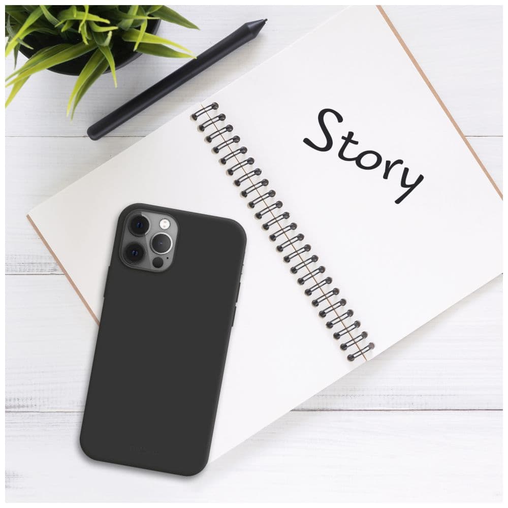 Zadní pogumovaný kryt FIXED Story pro Apple iPhone 15, černý - náhled 4