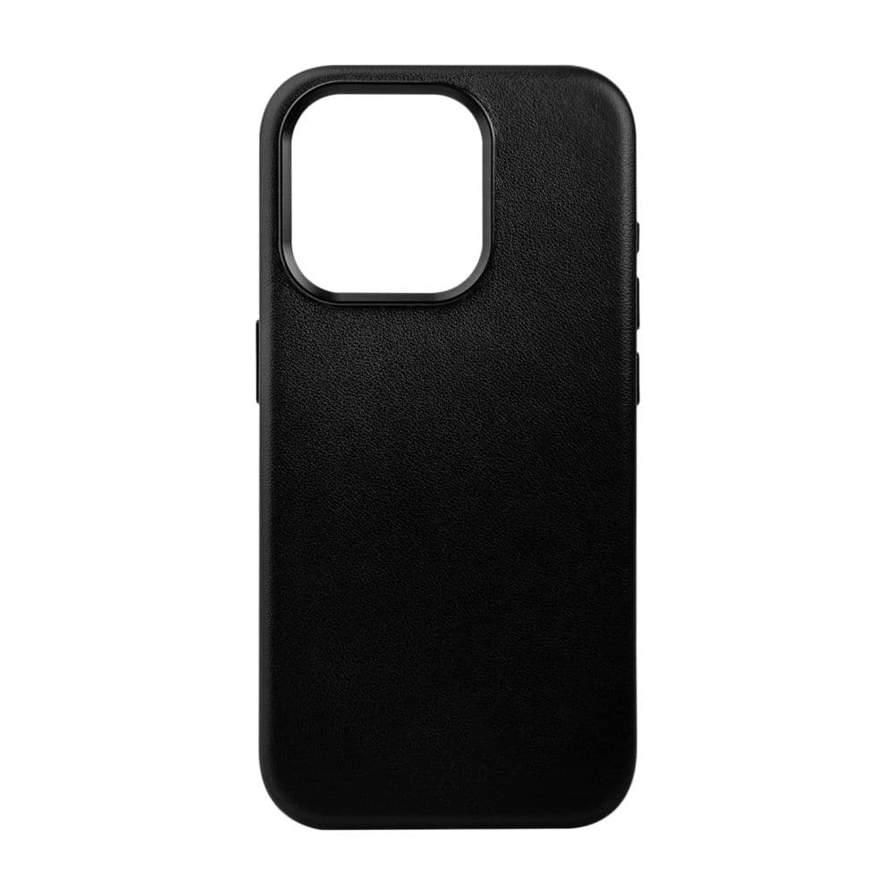 Kožený zadní kryt FIXED MagLeather s podporou MagSafe pro Apple iPhone 15 Pro Max, černý - náhled 4