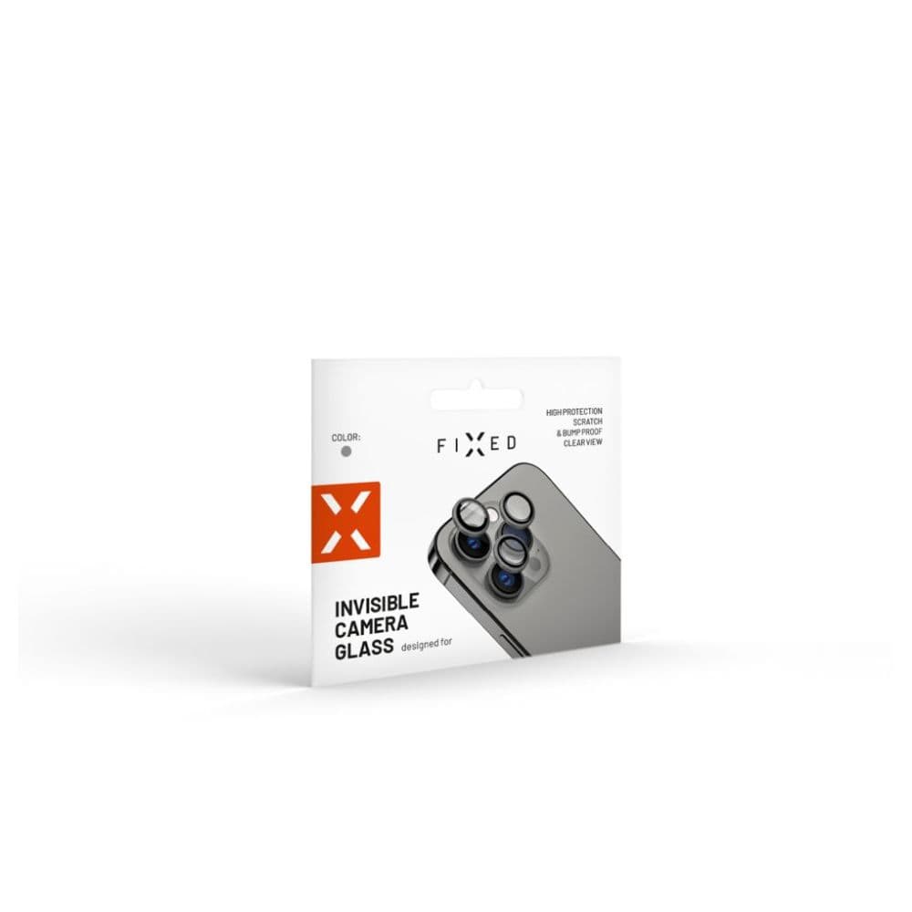 Ochranná skla čoček fotoaparátů FIXED Camera Glass pro Samsung Galaxy A54 5G, černá - náhled 4