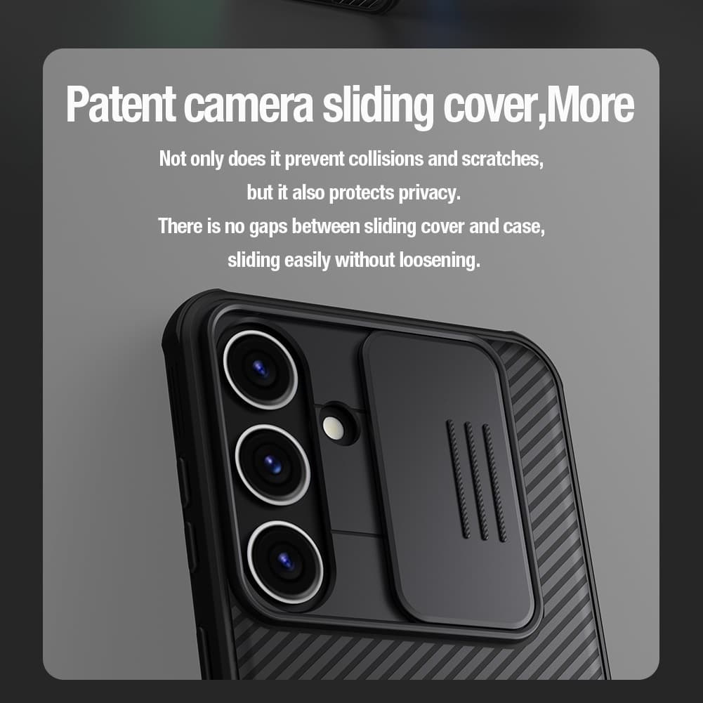 Nillkin CamShield PRO Zadní Kryt pro Samsung Galaxy S24 Black - náhled 4