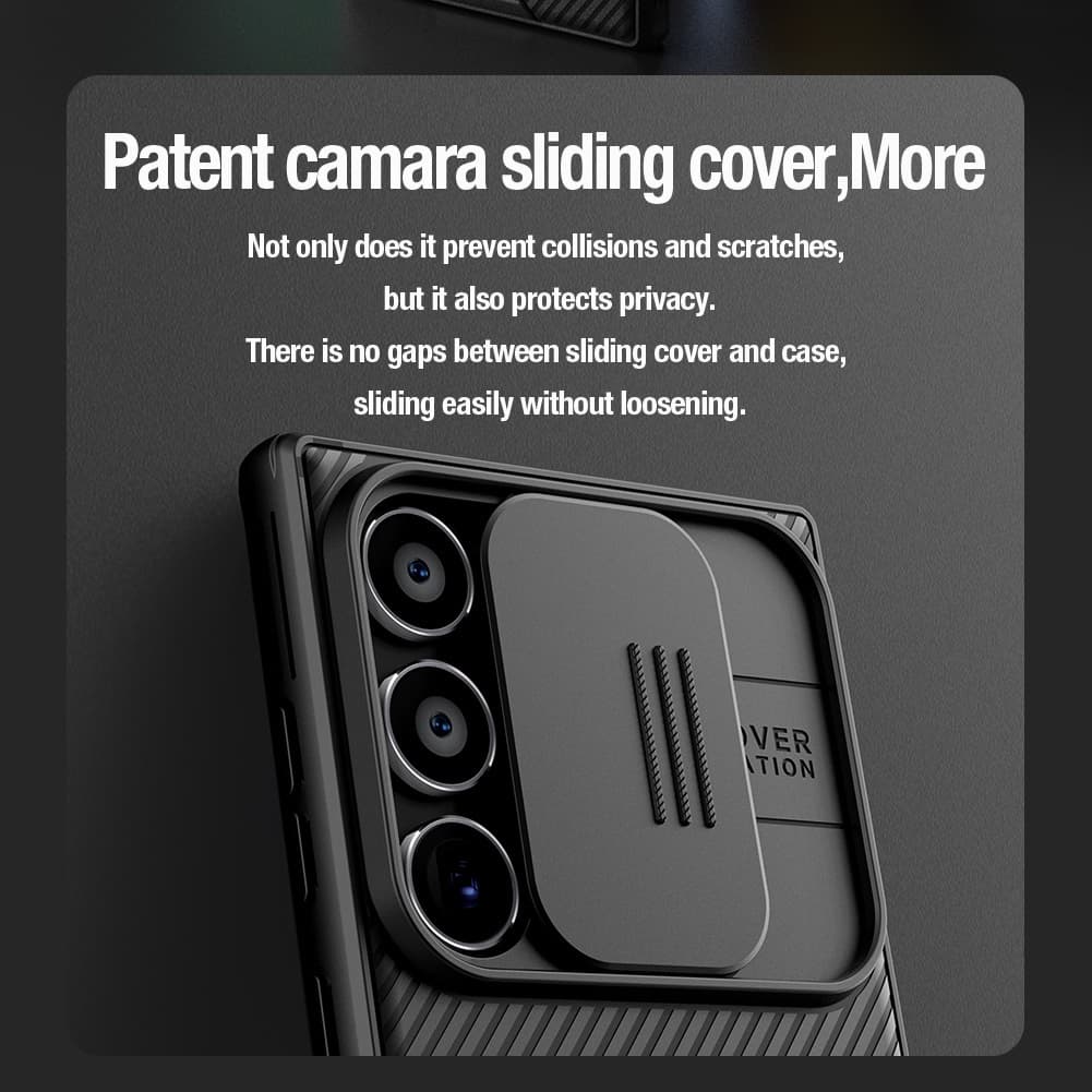 Nillkin CamShield PRO Zadní Kryt pro Samsung Galaxy S24 Ultra Black - náhled 4